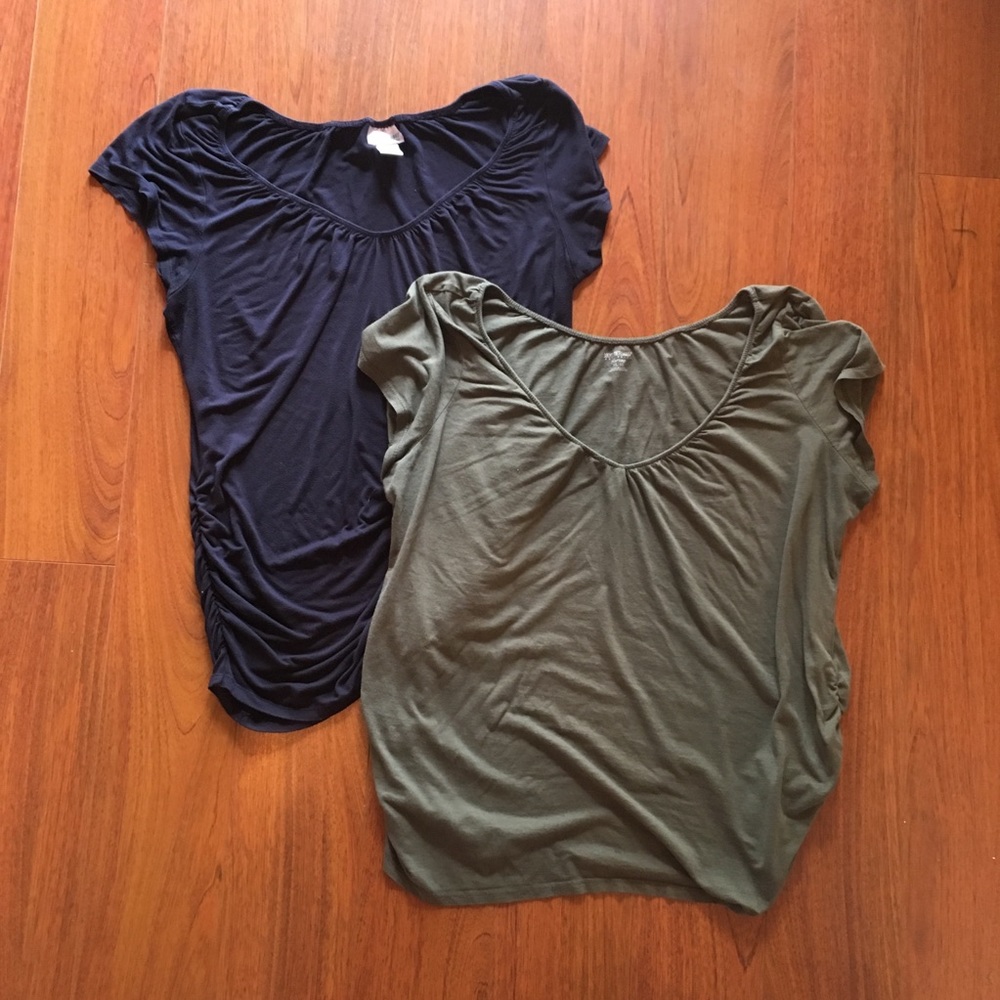 Bundle of XL Motherhood maternity and nursing tops